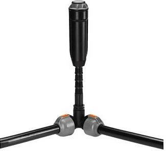 Lidhëse këndore GARDENA Sprinklersystem, 25 mm x 3/4" filetë e jashtme, gri/zezë