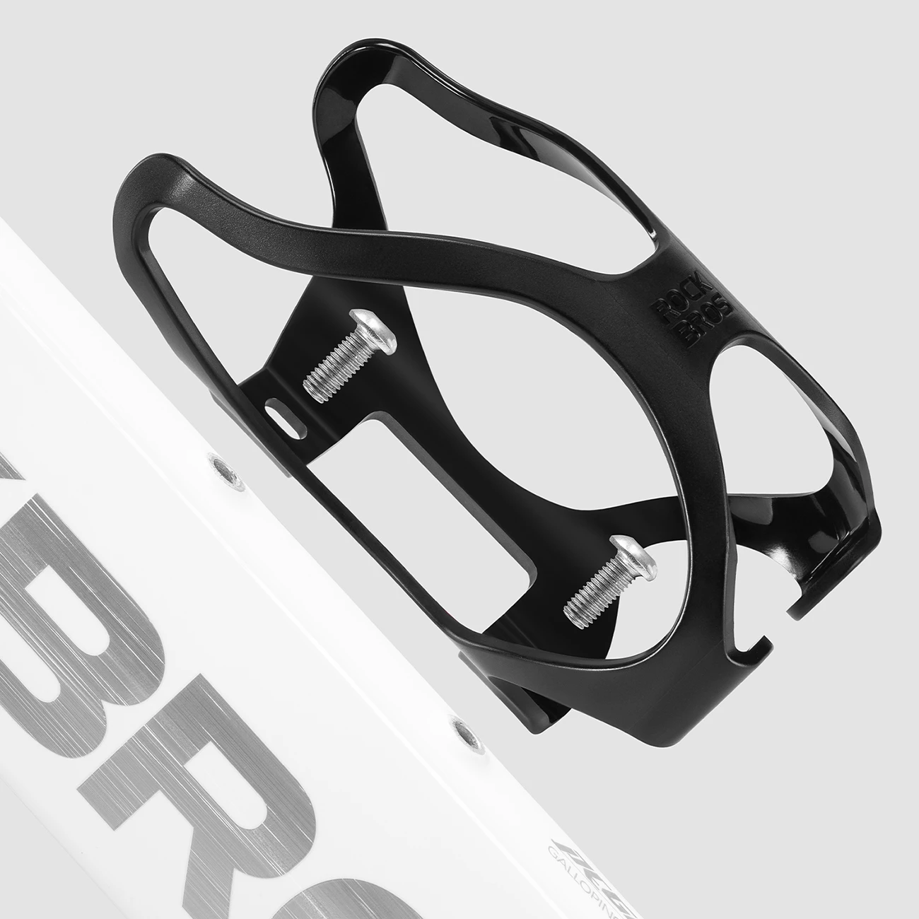 Mbajtës shishe për biçikletë Rockbros LK24-H018, 34 g, PC plastikë, e zezë