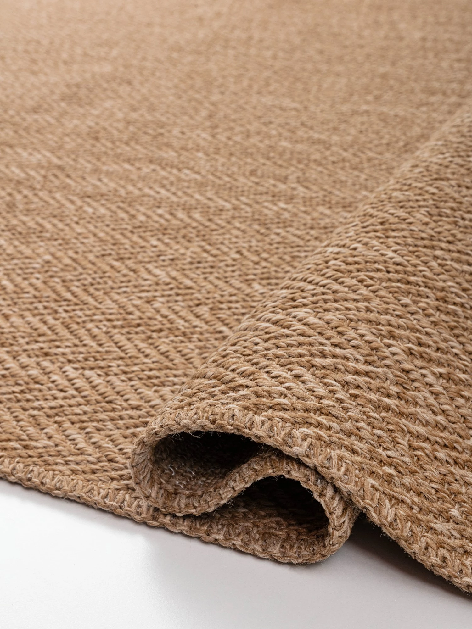 Qilim jute, ngjyrë kafe, 60x100cm