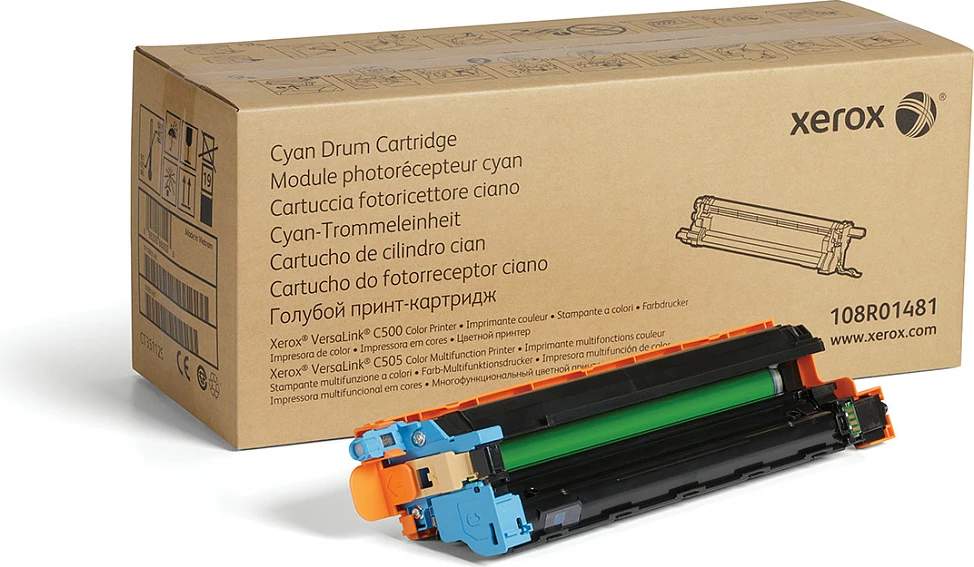 Kartush drumi Xerox VersaLink C50X 108R01481, Cyan, 40.000 faqe