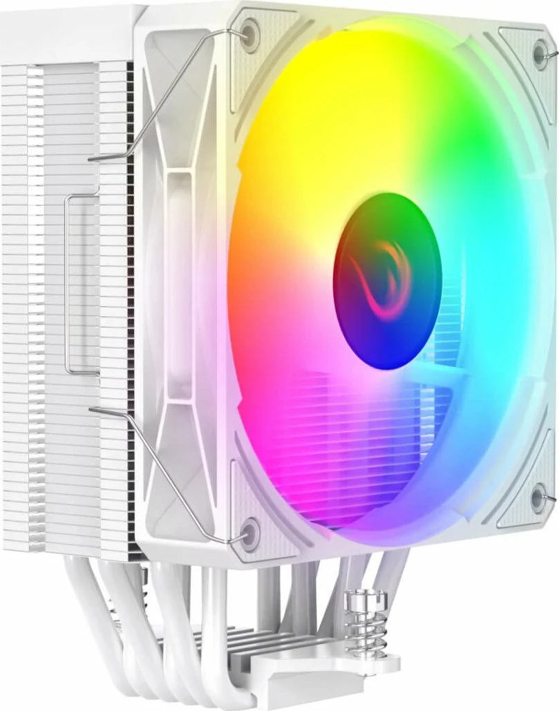 Ftohës CPU Rampage Octagon C70 120mm ARGB 220W TDP, i bardhë, OCTAGONC70-WHITE