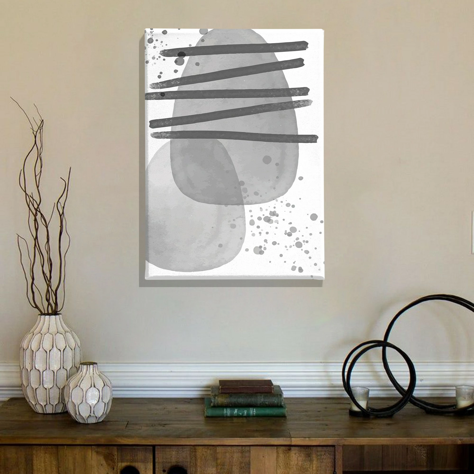 Pikturë dekorative në kanavacë Wallity, ASR_CNV25-26, 50x70cm