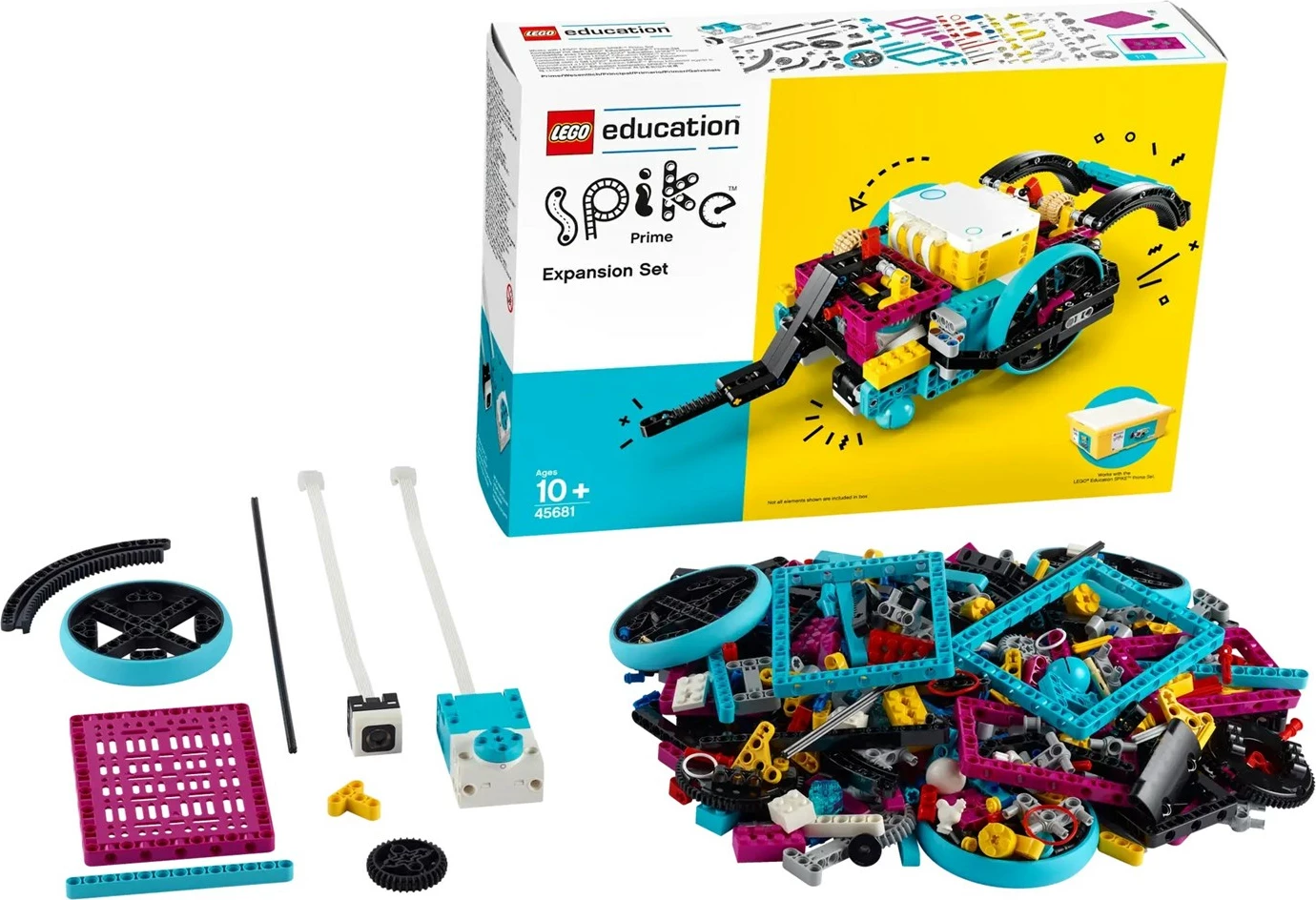 Set LEGO Education Spike Prime Expansion, 604 pjesë, për fëmijë 10+