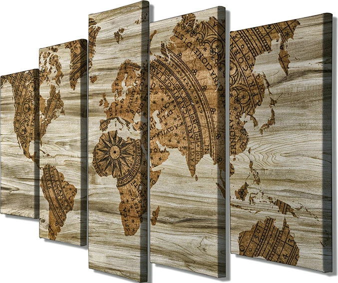 Pikturë dekorative në kanavacë (5 pjesë), Wallity, BC60