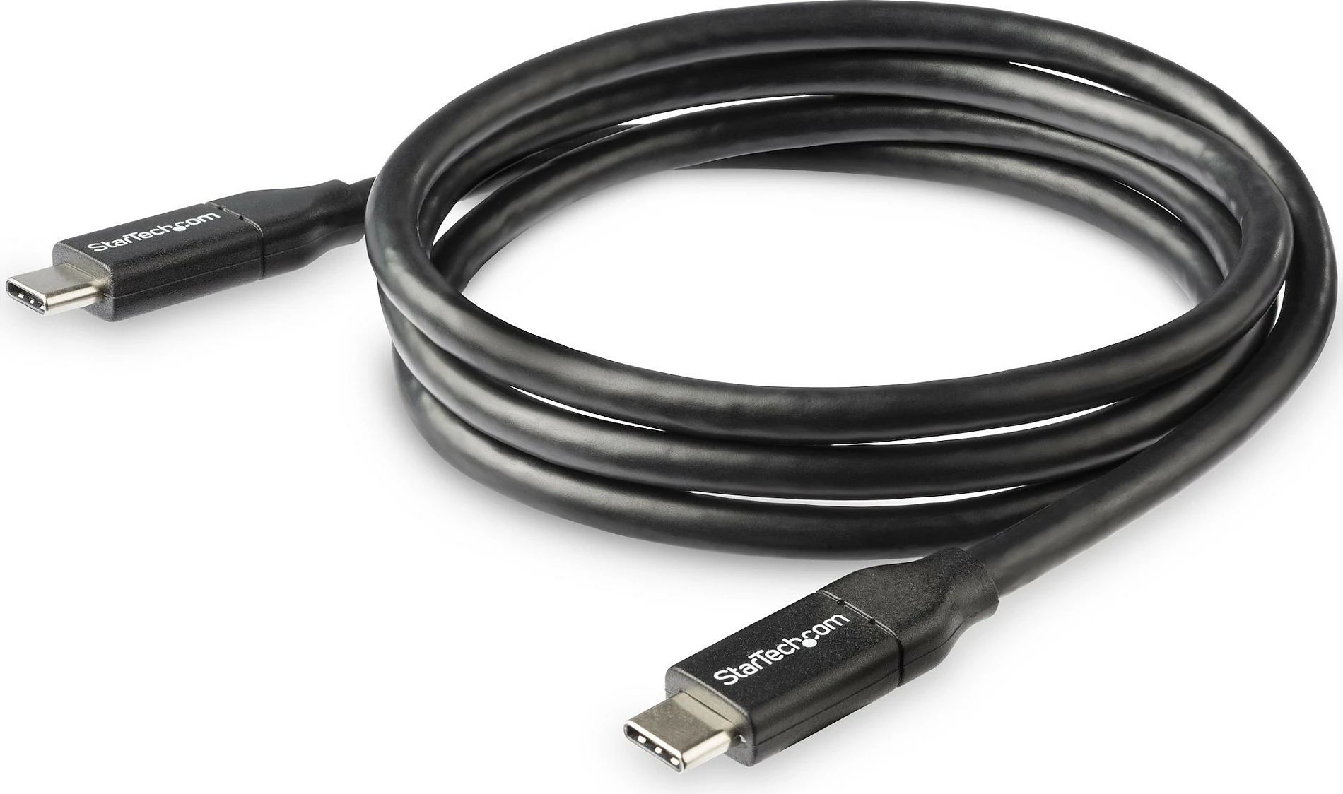 Kabllo USB-C StarTech USB2C5C1M, 1m, USB 2.0, PD 5A (100W), e zezë