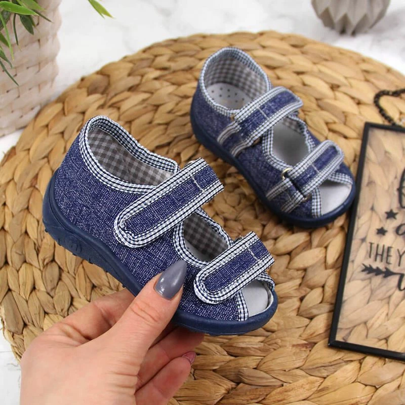 Papuqe djemsh Yakimasport Nazo, navy blue [Madhësia: 18]