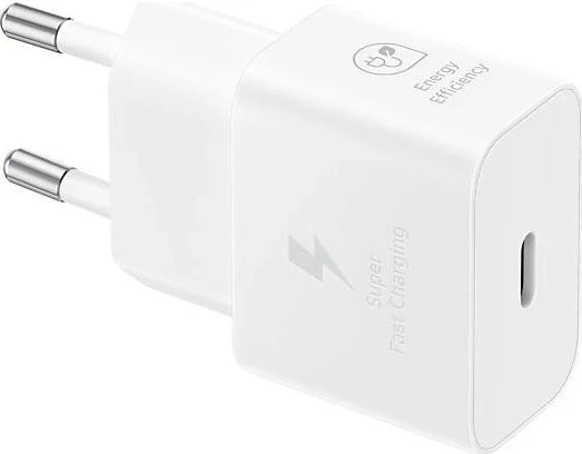 Karikuesi Samsung 25W EP-TA2510, pa kabllo, bardhë
