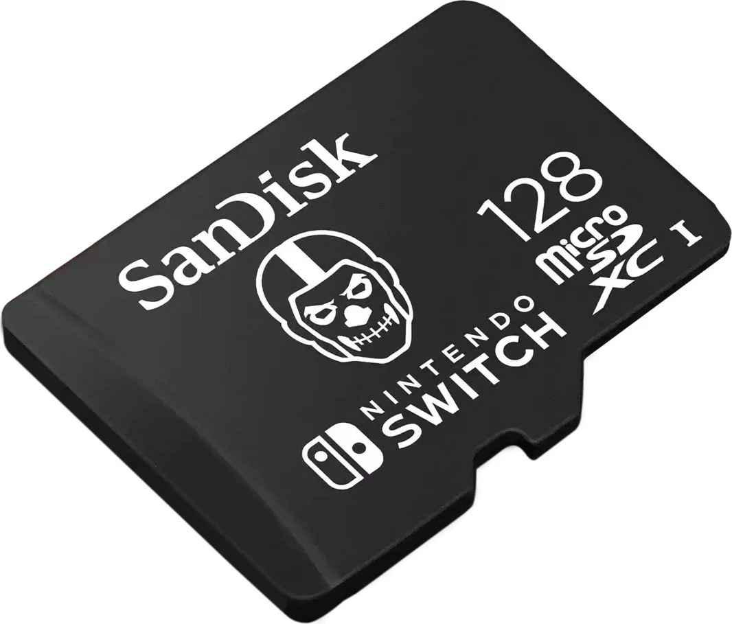 Kartelë memorie Sandisk Fortnite microSDXC 128GB, UHS-I, e zezë