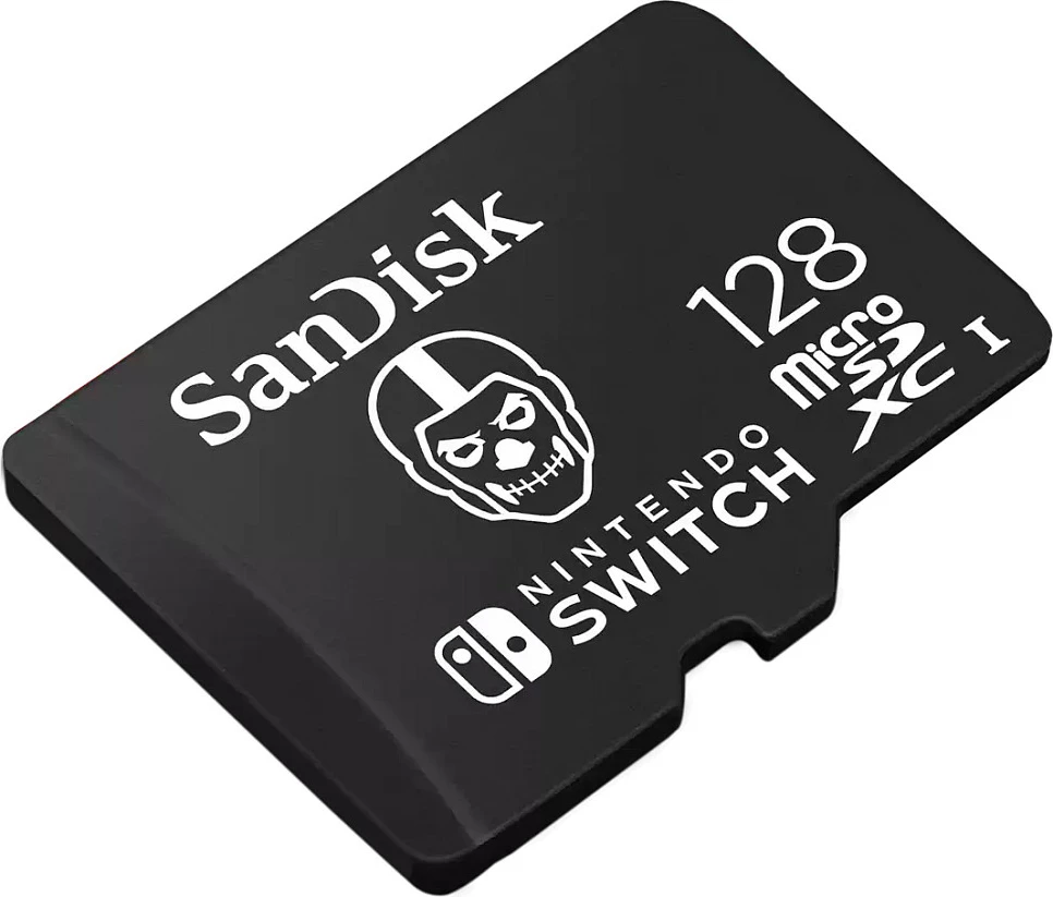 Kartelë memorie Sandisk Fortnite microSDXC 128GB, UHS-I, e zezë