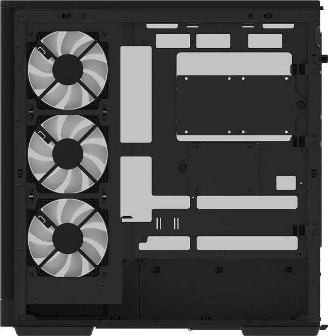 Kasë Aerocool P500A ACCS-P500A-001 Midi Tower, tempered glass, RGB, e zezë