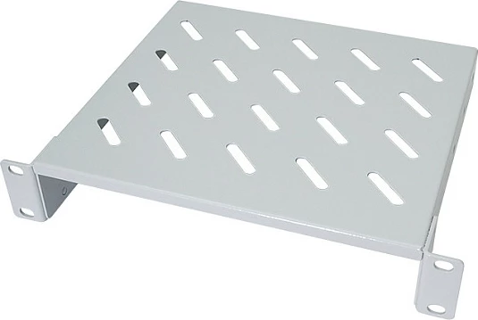 Raft për rack 10" LogiLink, cantilever, 1U, 200 mm, gri