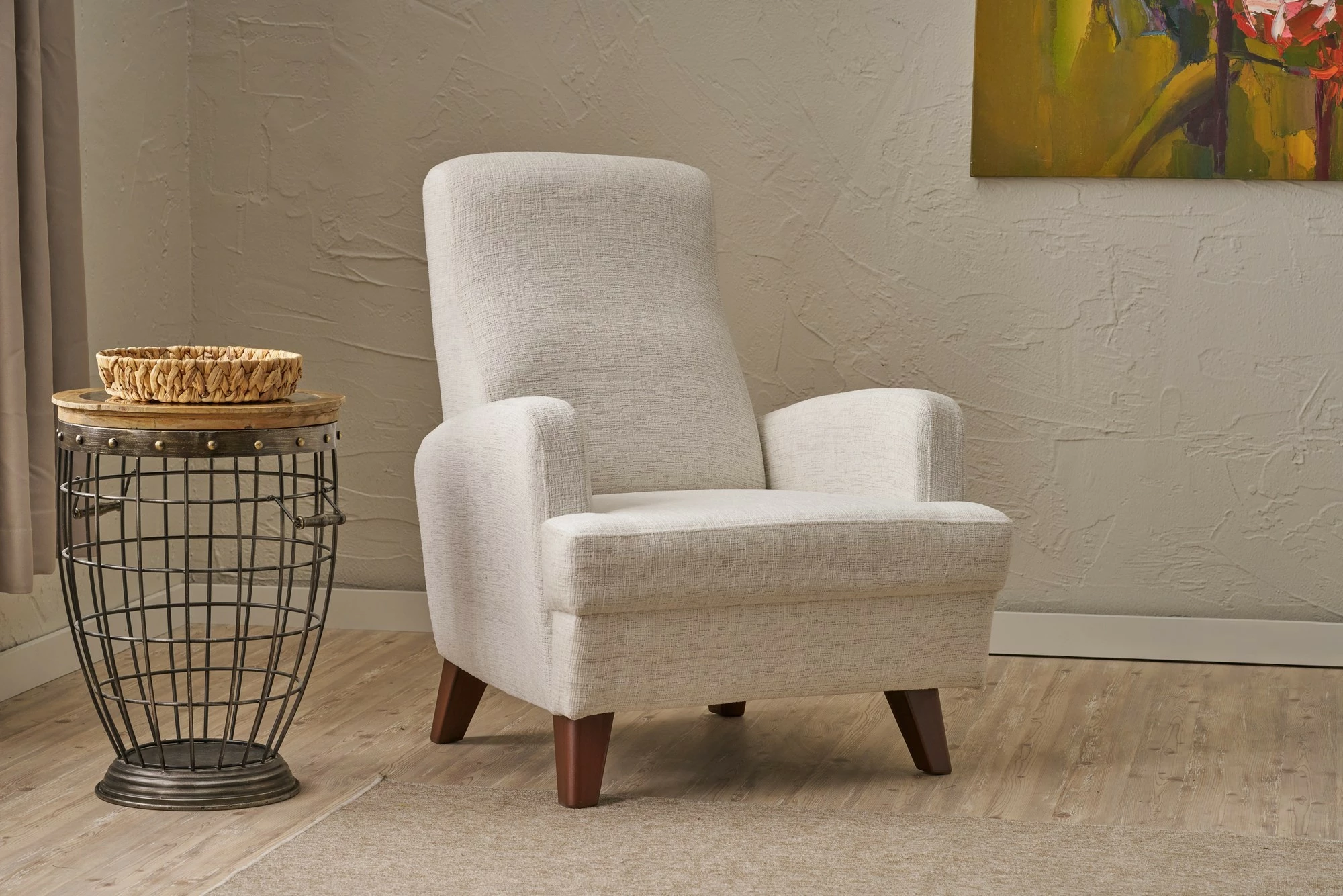 Karrige Wing Atelier del Sofa, Kana, krem