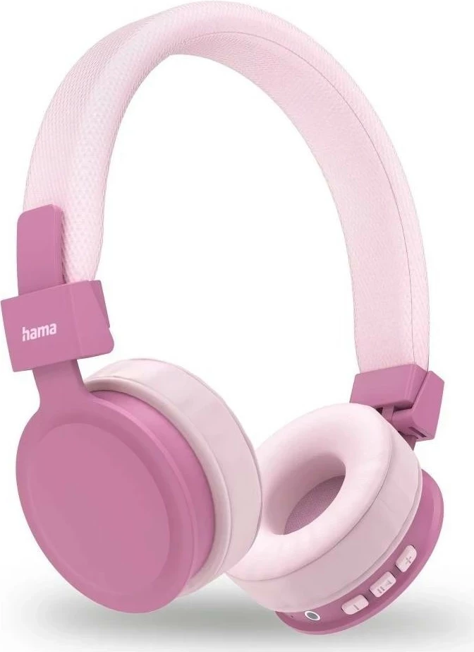 Kufje Hama Freedom Lit II, pa kabllo, Bluetooth, rozë