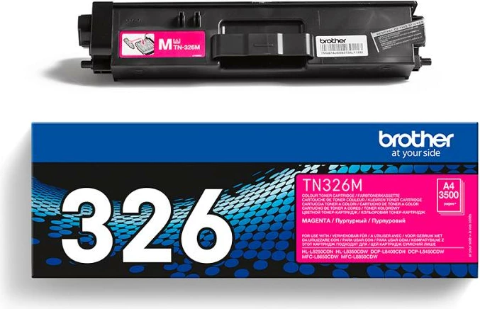 Toner Brother TN-326M rendiment 3.5k faqe magenta