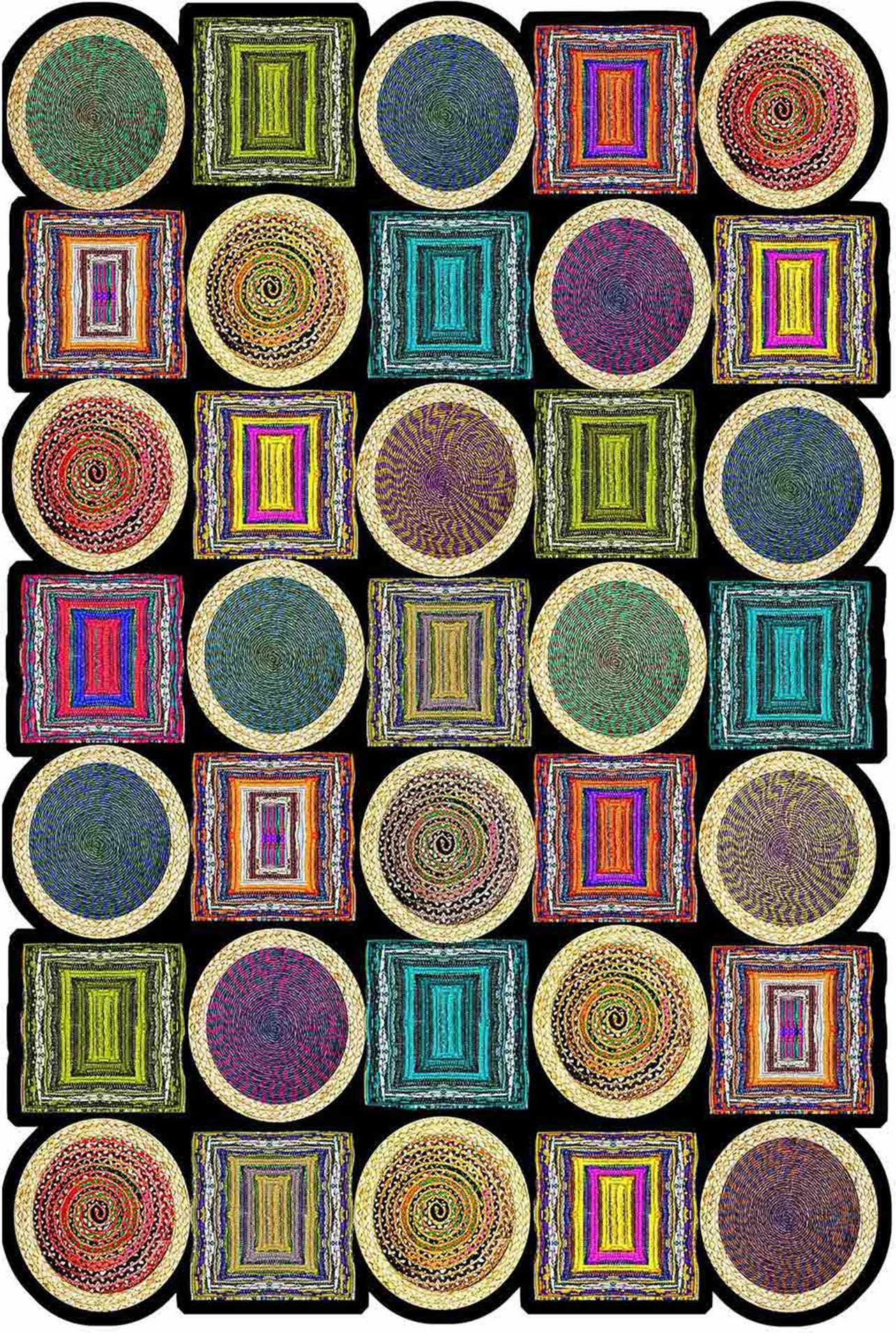 Qilim shumëngjyrësh Conceptum Hypnose, Hmnt959, 60x100cm