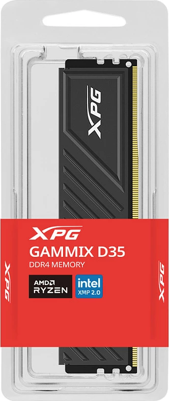 RAM Memorje ADATA XPG GAMMIX D35, 8GB DDR4 3200MHz, 1x8GB, DIMM 288-pin, e zezë