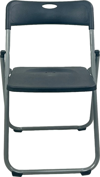 Karrige palosëse Edison, e zezë, 38x49x73cm