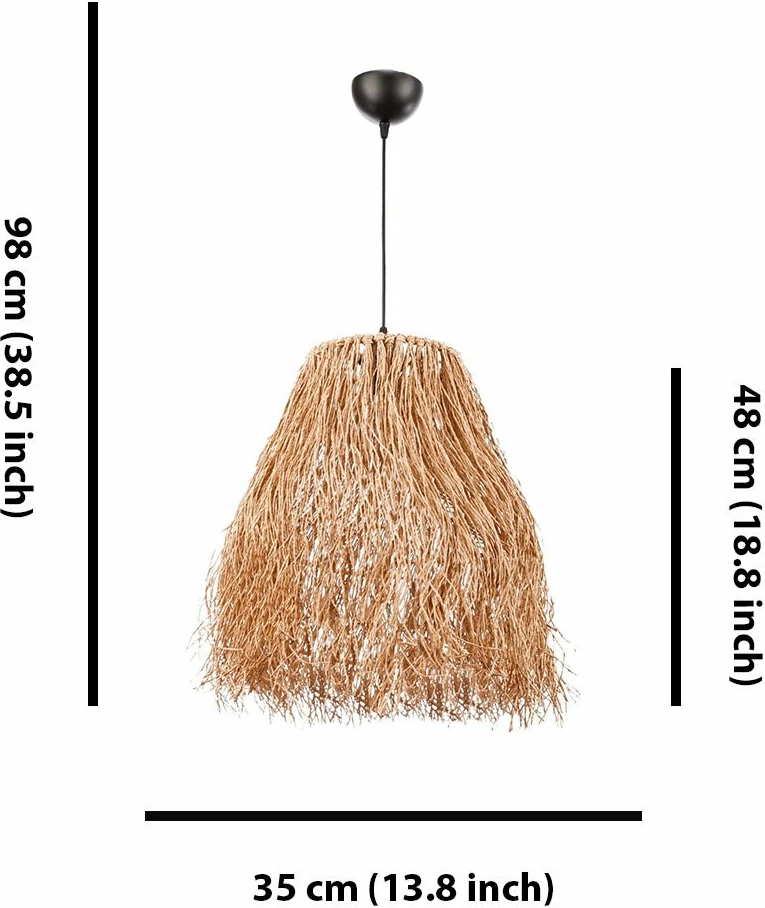Llambë tavani Opviq, kapak rafie, Fringe