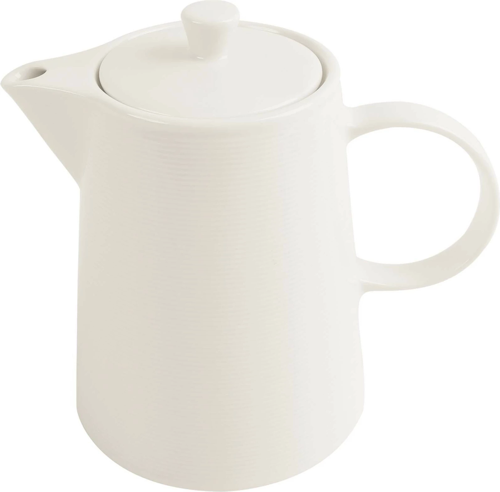 Çajnik Porland Line 850 ml, krem, set 6 copë