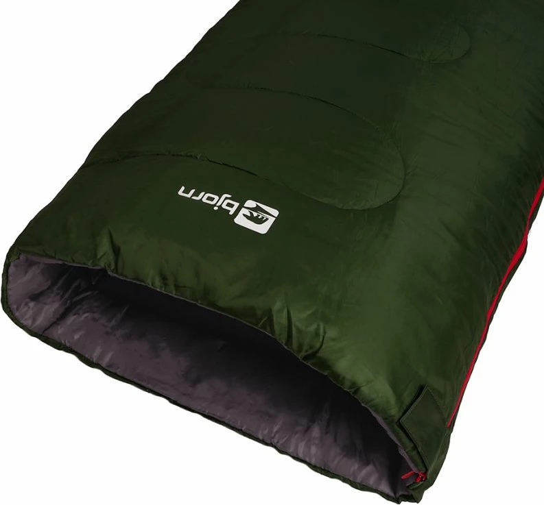 Qese gjumi Bjorn Envelope 210x75 cm për meshkuj, e zezë