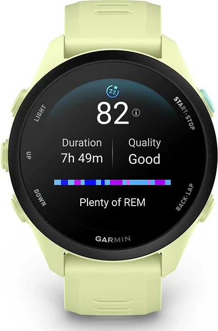 Smartwatch Garmin Forerunner 70, AMOLED 1.2", GPS, rrip silikoni, Lime