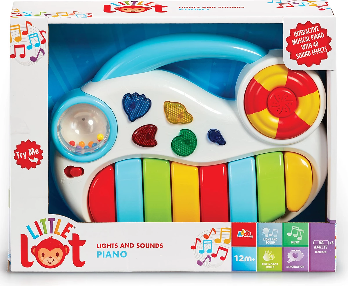 Little Lot Lights and Sounds Piano Musical Toy