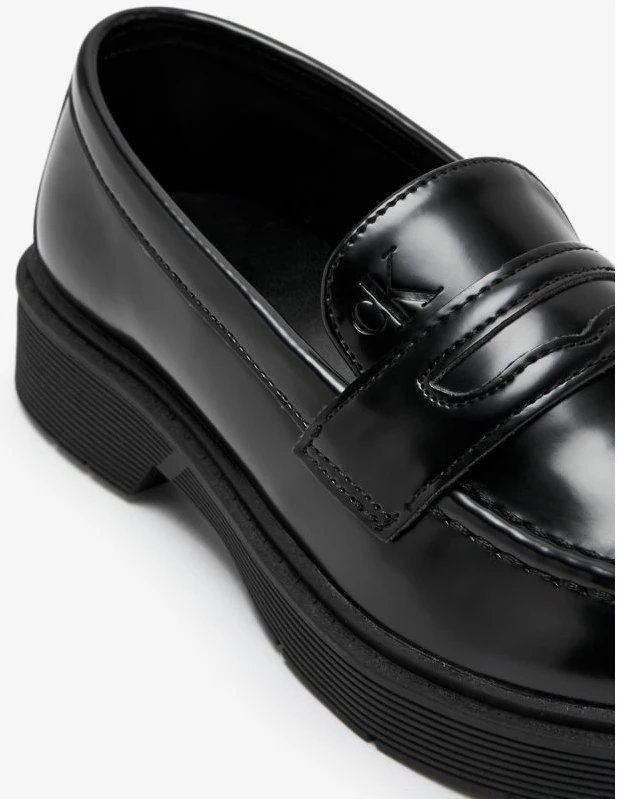 Mokasina Calvin Klein LOW CUT SHOE V3X4-83181-1453999, të zeza