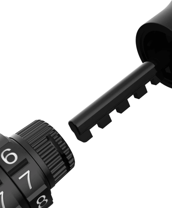 Dry kabllo për skuter elektrik Xiaomi BHR6751GL, 1200 mm, kod 5-shifror, e zezë