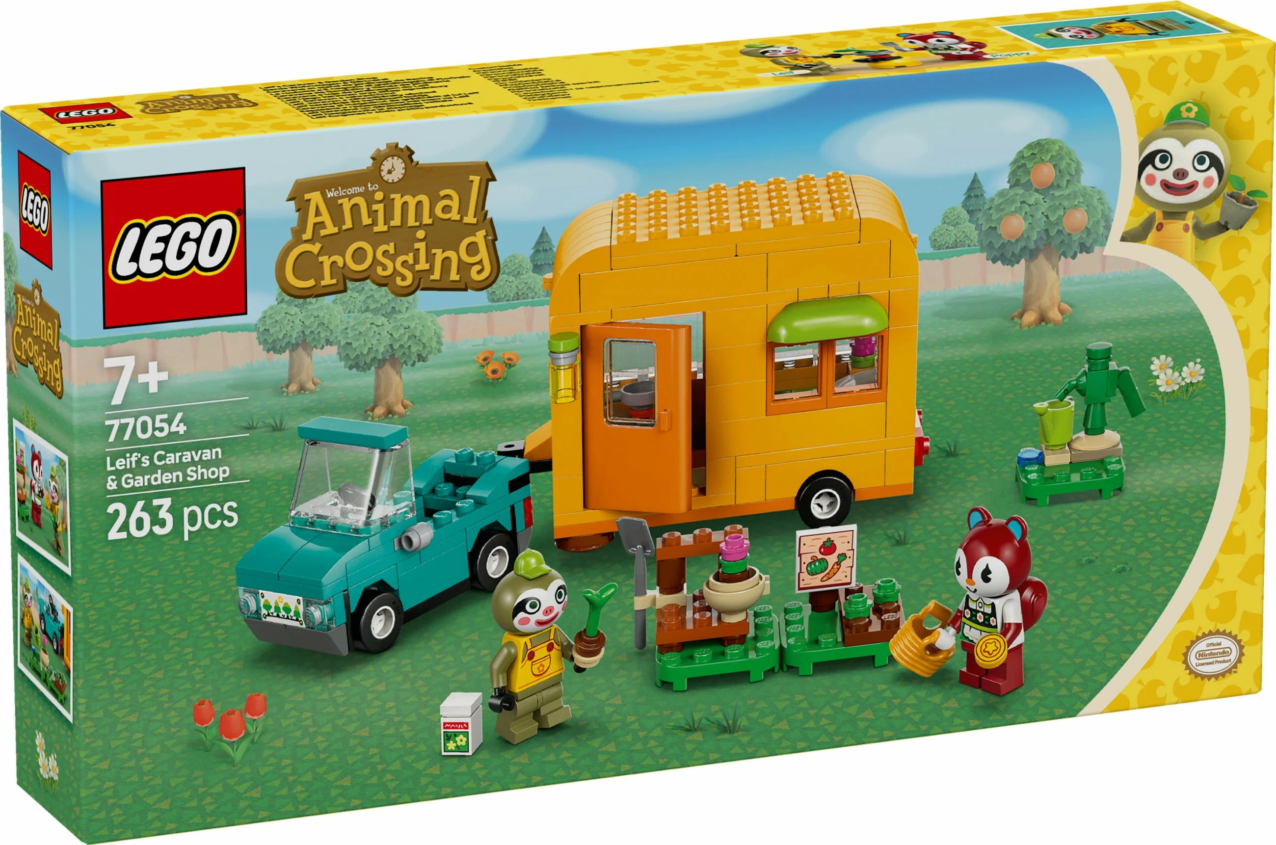 Set ndërtimi LEGO Animal Crossing 77054, 263 pjesë, shumëngjyrësh