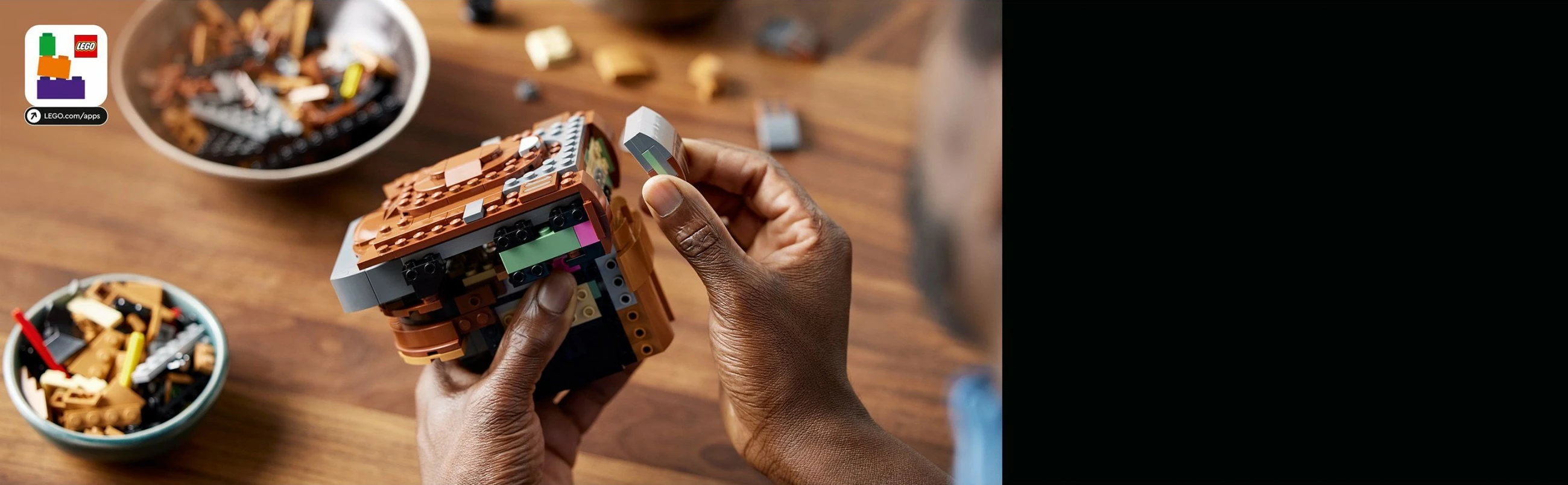 Set ndërtimi LEGO Star Wars 75351 helmetë Princesha Leia (Boushh), 670 pjesë, multikolor