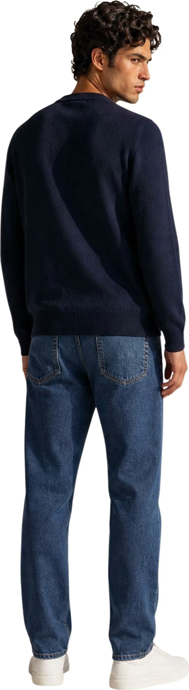 Xhemper për meshkuj Armani Exchange XM001916 AF14008, i kaltër [Madhësia: S]