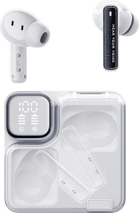 Kufje TWS QCY MeloBuds Neo T31, të bardha
