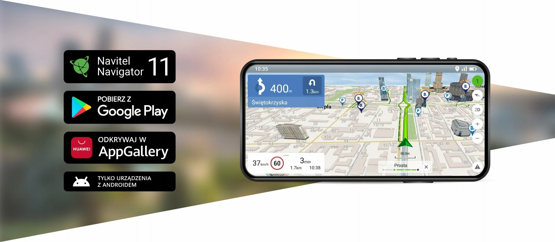 Kamerë regjistruese për veturë Navitel R87 GPS 2.7K, 150°, 3.7\", Wi‑Fi, microSD deri 256GB, e zezë/argjendtë