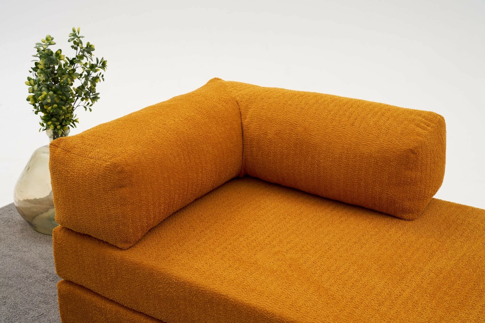 Divan 2-vendësh Atelier del Sofa, Comfort, portokalli