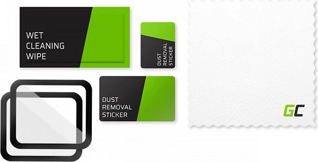 Mbrojtëse ekrani Green Cell GC Clarity për Apple Watch 42mm, x2, qelq i temperuar 9H, transparent