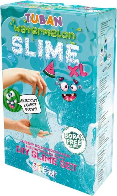 Set slime TUBAN TU3171, XL, aromë shalqiri, turkuaz
