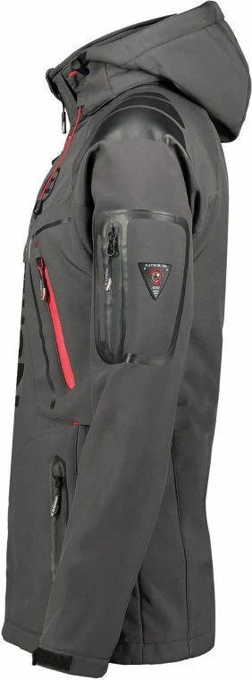 Jakne për meshkuj Geographical Norway, të hirtë