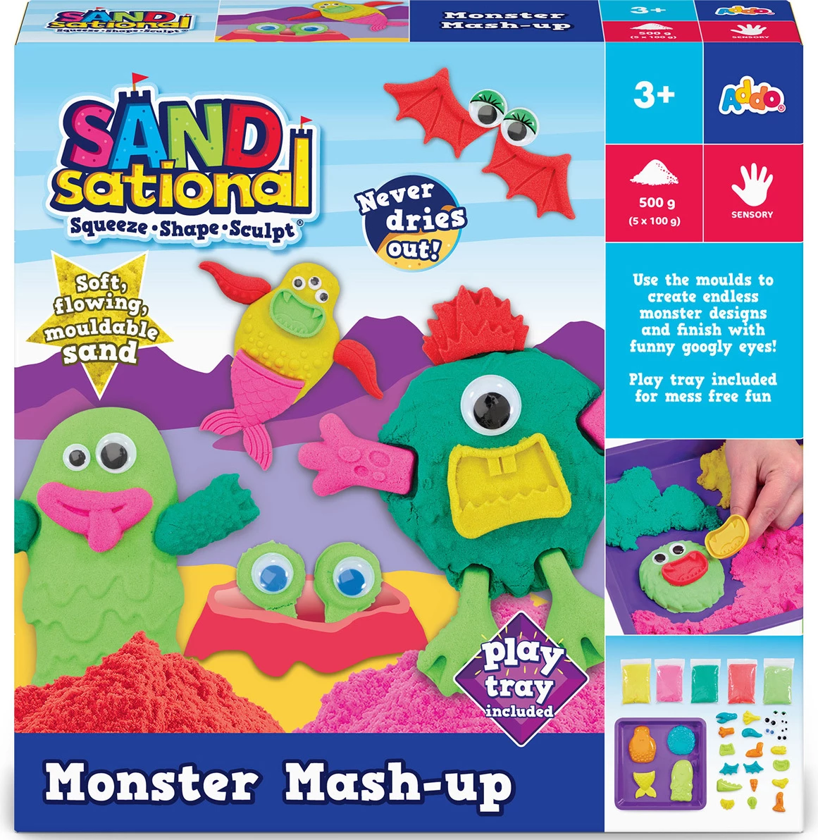 SANDsational – Set Arti Përbindëshat e Çmendur