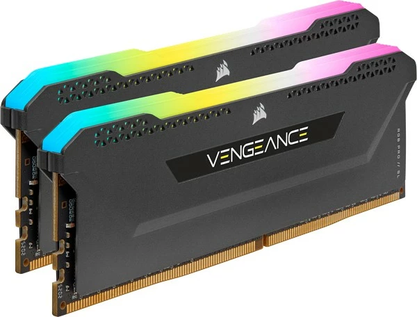 RAM Memorje Corsair Vengeance RGB Pro SL 32GB (2x16GB) 3600MHz DDR4, e zezë