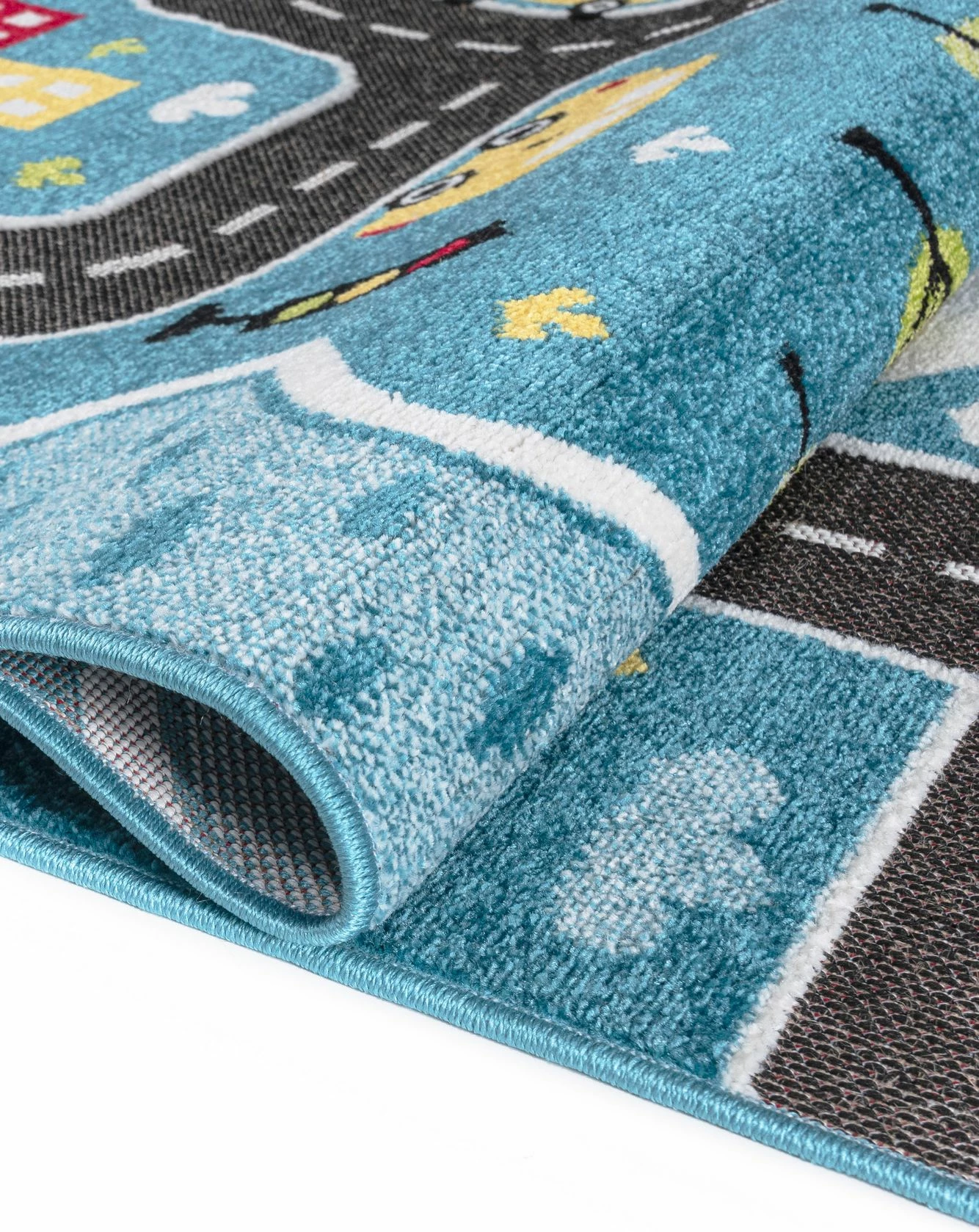 Qilim për fëmijë, ngjyrë kaltër, 200x290cm, Conceptum Hypnose