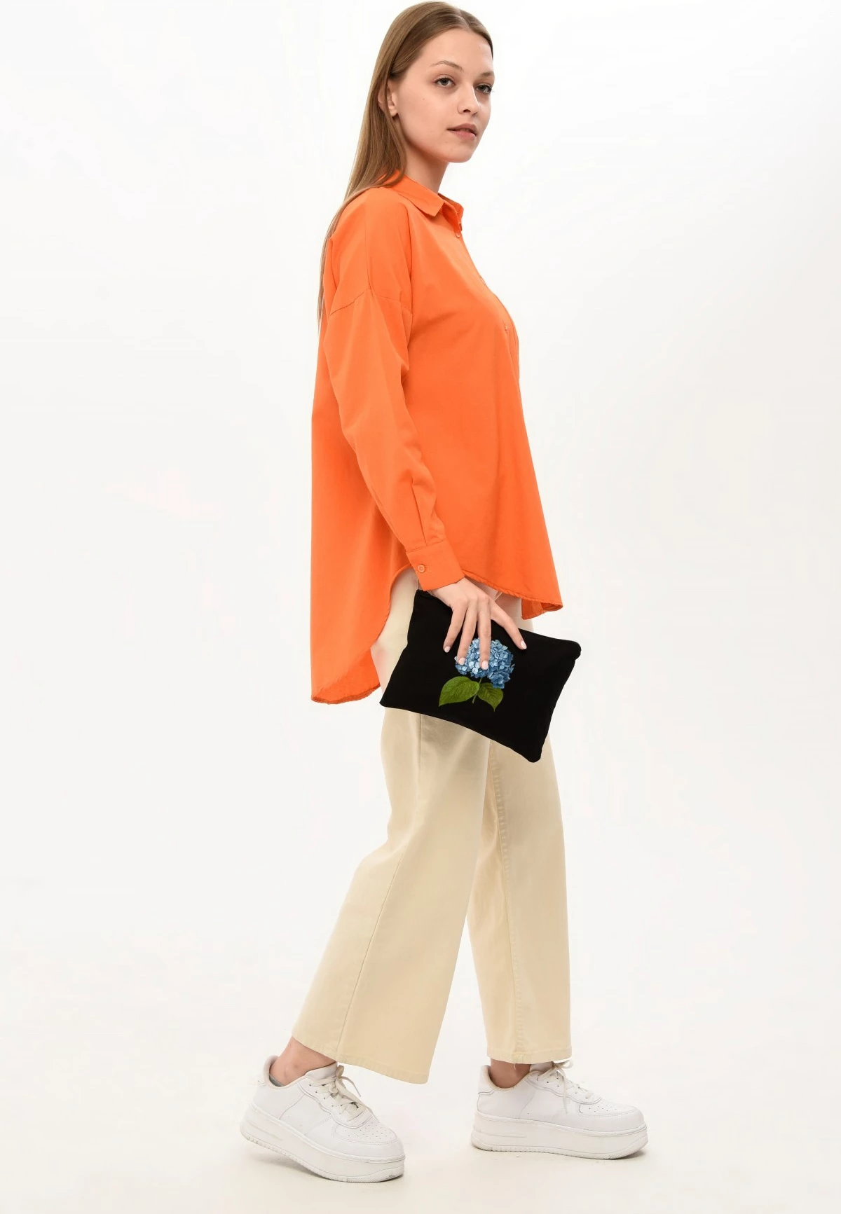 Çantë për make-up, Zoozie Bags, e zezë, 25x18cm