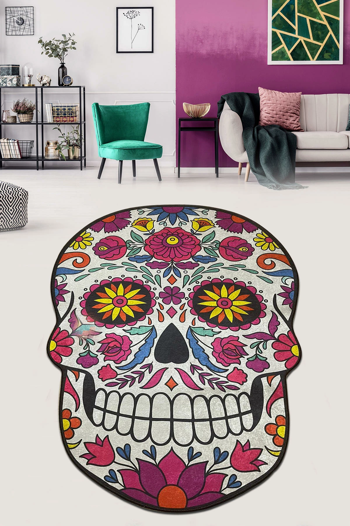 Tapet banje Mijölnir, Skull Djt, 80x140cm