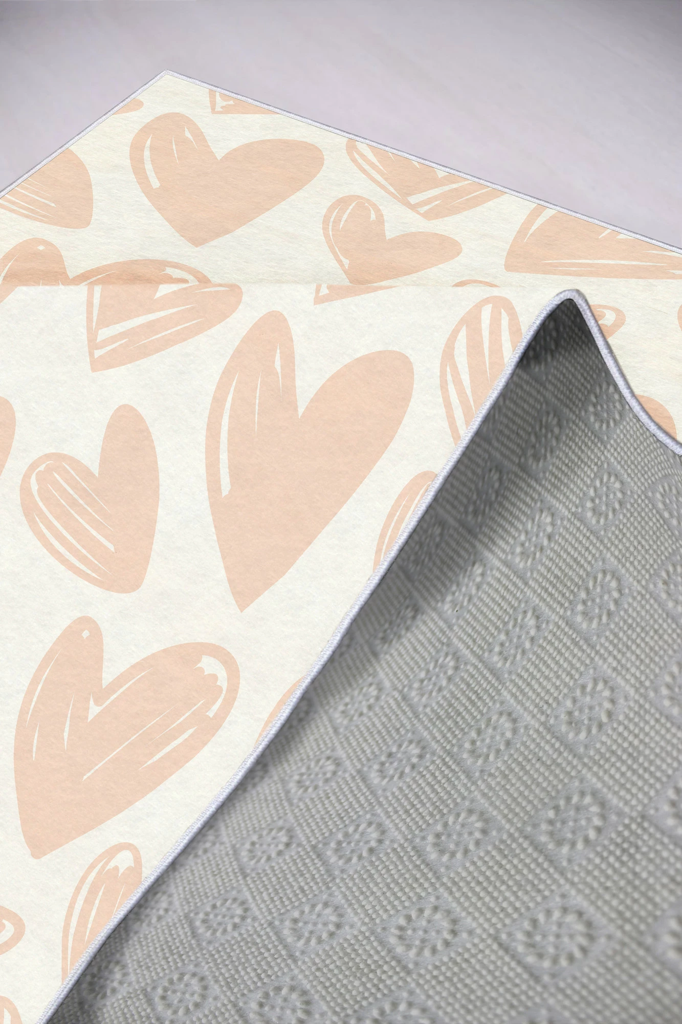 Qilim multingjyrësh, zemra, 180x280cm, Conceptum Hypnose, WOOKECE056