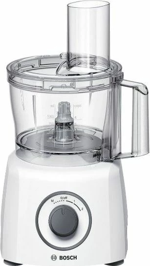Robot kuzhine Bosch MCM3100W 800 W, enë 2.3 L, set aksesorësh, i bardhë