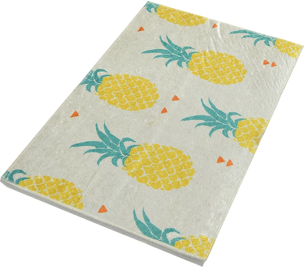 Tapet për banjo Mijölnir, ananas, shumëngjyrësh, 40x60cm
