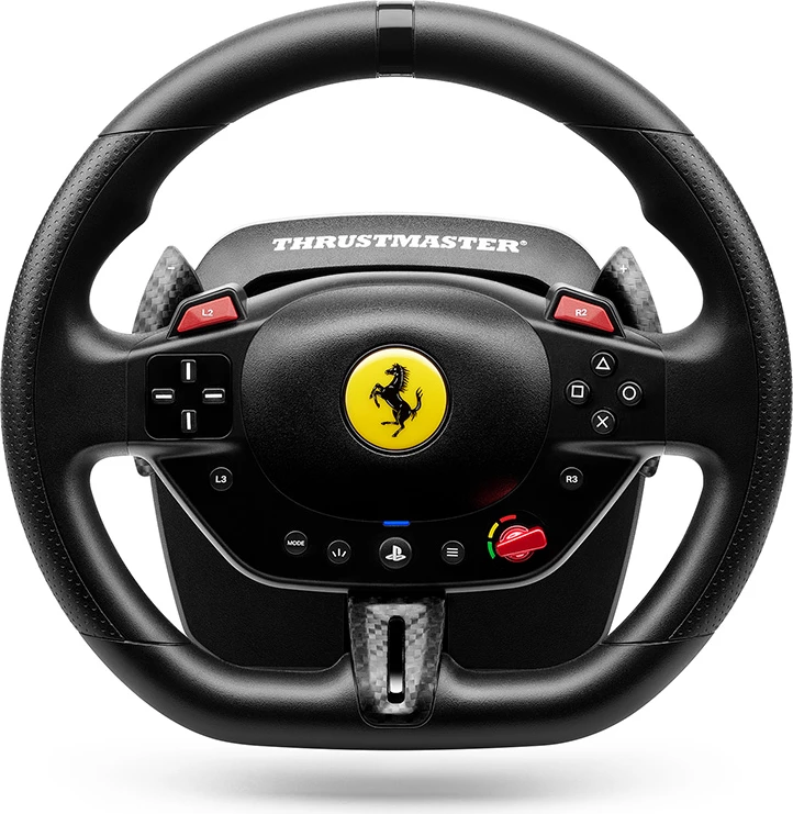 Vollan garash Thrustmaster T98-P Ferrari 296 GTB, PC/PS5/PS4, 240° rotacion, 25.5 cm, set me pedale, i zi