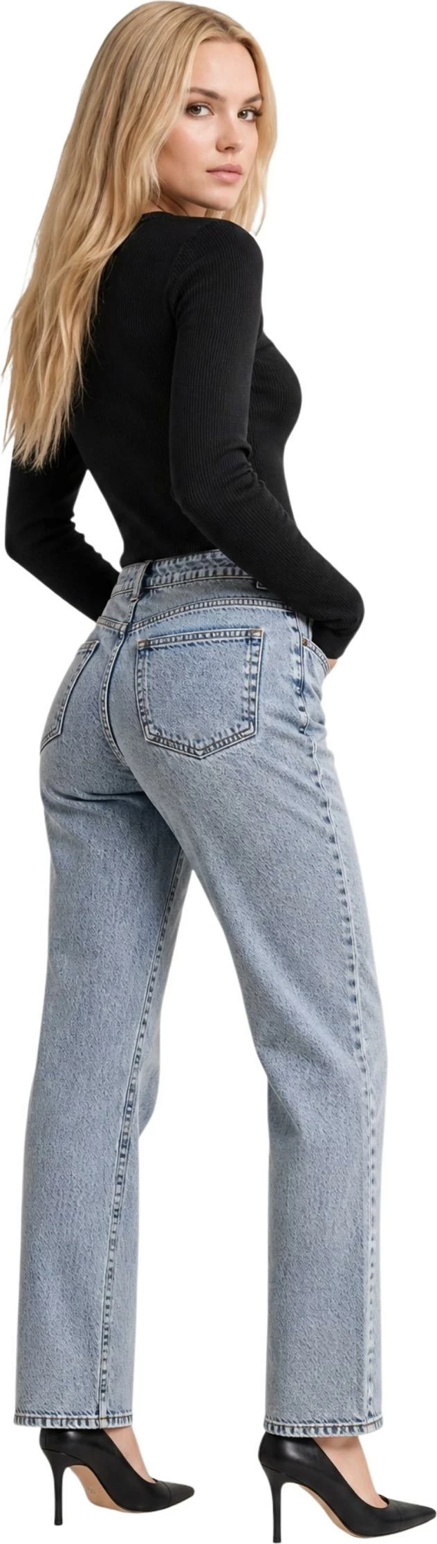 Xhemper për femra Guess Ellie W6YR09 Z0948, i zi [Madhësia: XS]
