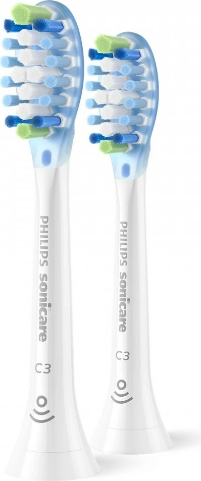 Kokë furçe Philips Sonicare C3 HX9042/87, set 2 copë, e bardhë