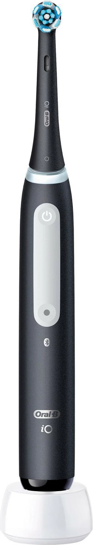 Furçë dhëmbësh elektrike Oral-B iO Series 4, Adult, Daily care, Sensitive, Super sensitive, Whitening, Black