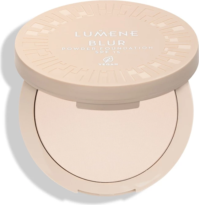 Puder kompakte për femra Lumene Blur Longwear Powder Foundation SPF15 0, 10g